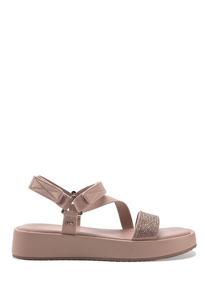 Nine West SASI 3FX Mink Women's Thick Sole Sandals