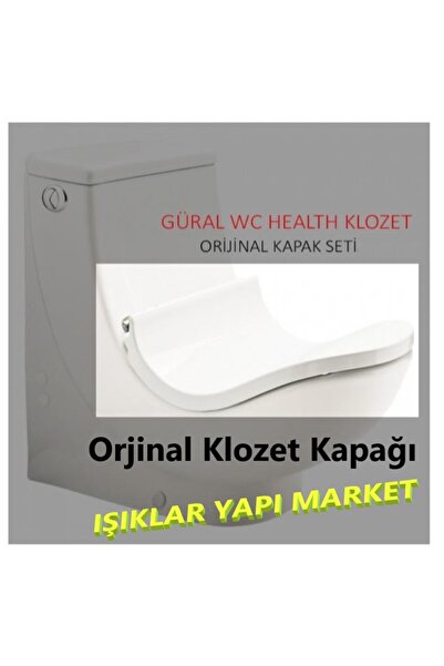 GÜRAL VİT Klozet Kapağı-güral Wc Health Soft-yavaş Kapanan Tip
