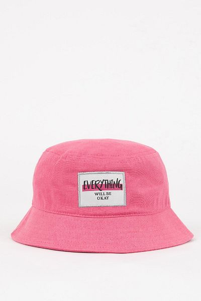DeFacto Cotton Bucket Hat for Girl - B7589A824SM