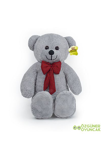 Özgüner Oyuncak 90 Colorful Bow Tie Teddy Bear (100% Local)