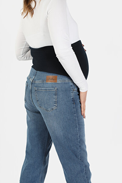 BALİNS Hamile Kot Pantolon Mavi