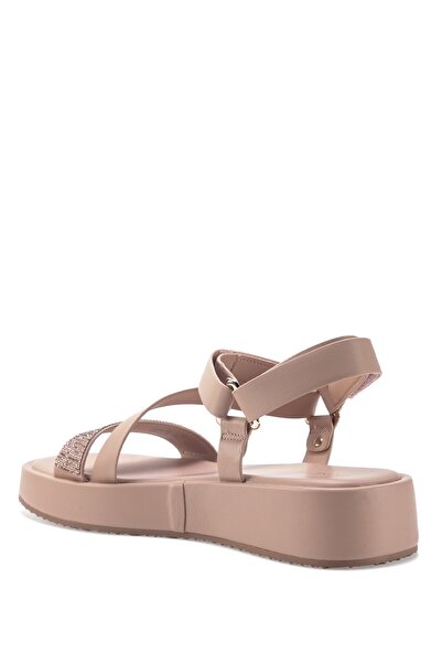 Nine West SASI 3FX Mink Women's Thick Sole Sandals