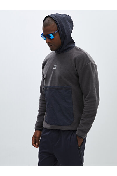 LC Waikiki Чоловічий худі з довгими рукавами з флісу