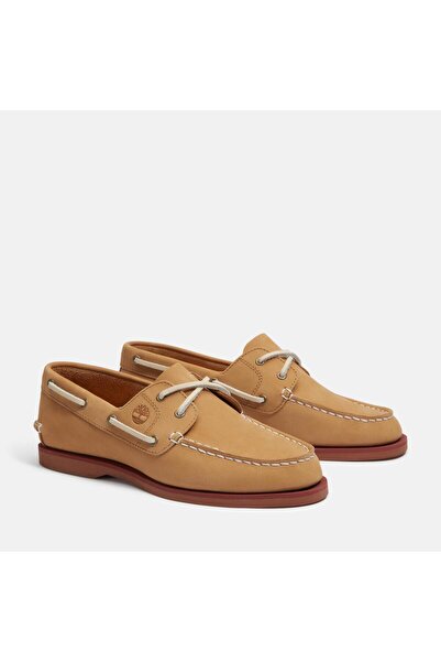 Timberland Classic Boat Boat Shoe Kadın Bej Tekne Ayakkabısı Tb0a2q9xen31