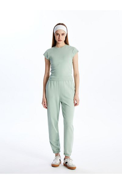 LC Waikiki Pantaloni de sport Jogger cu talie elastică pentru femei