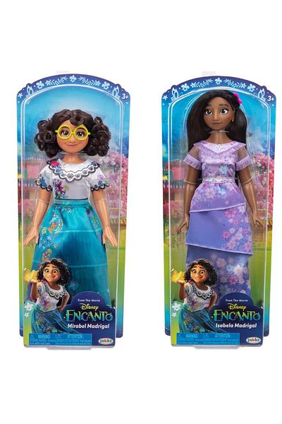 Disney Encanto Core Isabela/Mirabel Doll 11-Inches, Assorted 1 Piece (Character May Vary)|Madrigal Family