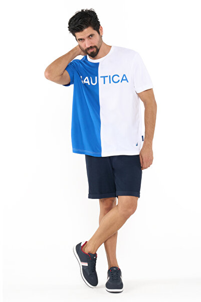 Nautica Beyaz Erkek T-Shirt KR4516