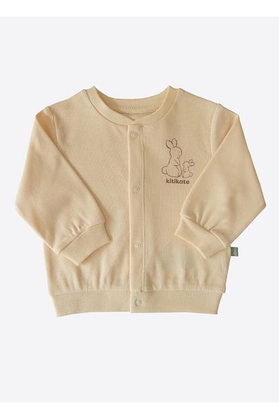 kitikate Organic New Basic Natural Cardigan