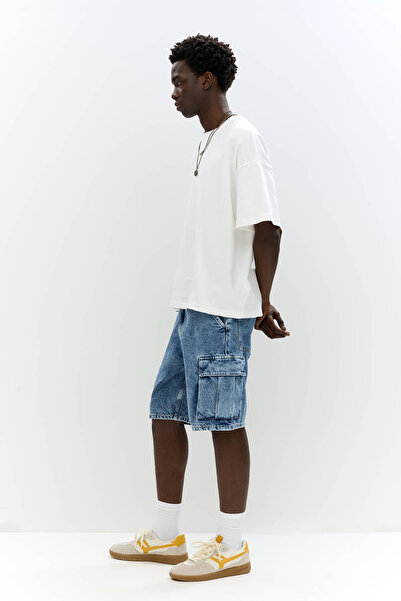 Pull & Bear Denim kargo jort