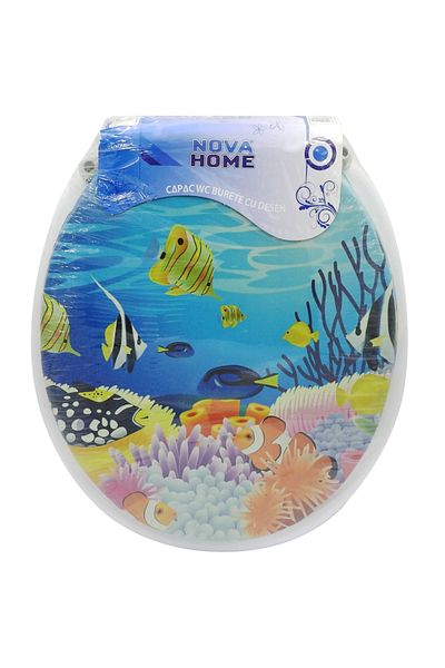 Nova Home TOILET SEAT WITH SPONGE NOVA CC184