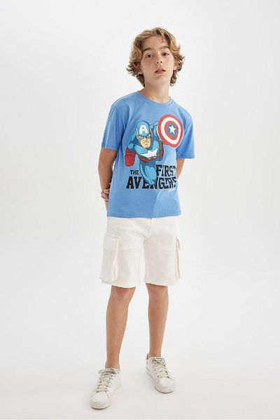 DeFacto Tricou cu mânecă scurtă Marvel Avengers pentru băiat C3105a824hs