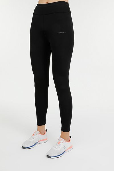 lumberjack W-ct125 Basic Leggings 3f Μαύρο Γυναικείο Καλσόν