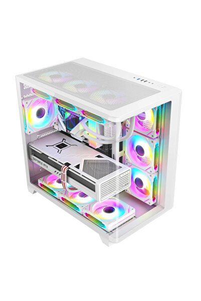 DRAGOS DRx6138 Ryzen 7 5700X 32GB Ram 1TB M.2 NVMe SSD 8GB RTX4060 Oyun Hazır Sistem