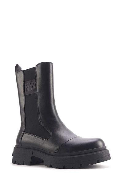 Nine West FERDAN 4PR Μαύρα γυναικεία μποτάκια Chelsea