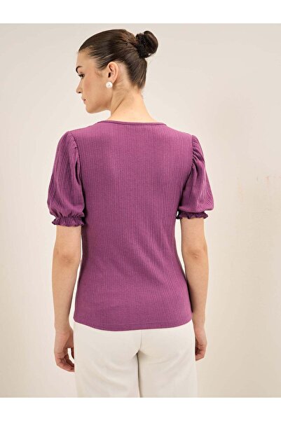 Salt Attire V-Neck Stylish Women's Top Elegant Versatile & Comfortable Casual Wear