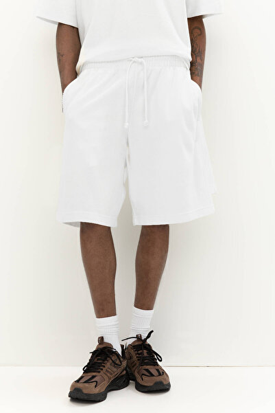 Pull & Bear Verev dokulu jogger bermuda şort