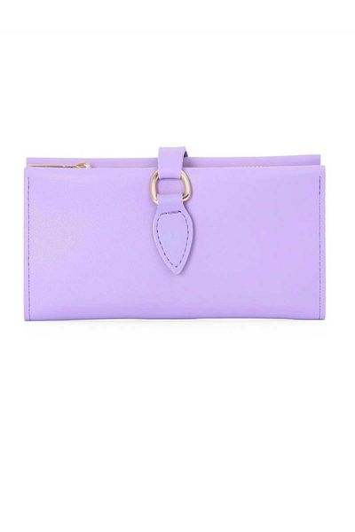 şeffafavm Orange Leather Wallet