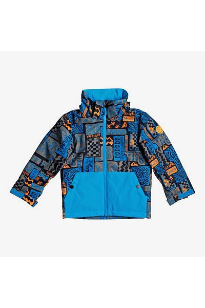 Quiksilver Snowboard Jacket for Boys Little Mission Kids Jk Navy Blue Boy
