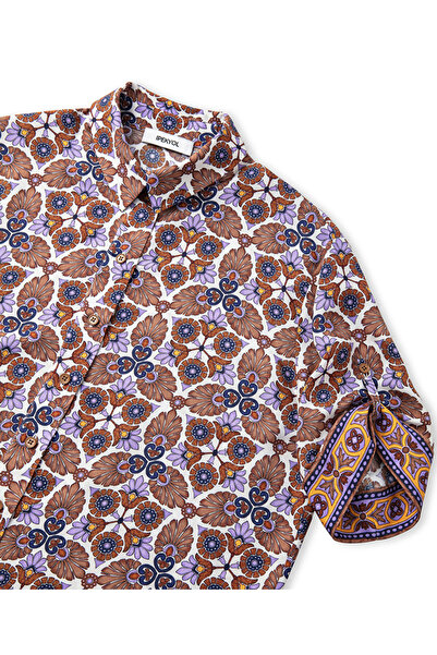 İpekyol Desenli gömlek