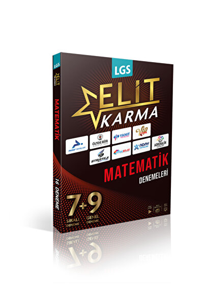 paraf yayınları ELİT KARMA 8.SINIF MATEMATİK 16 BRANŞ DENEMESİ