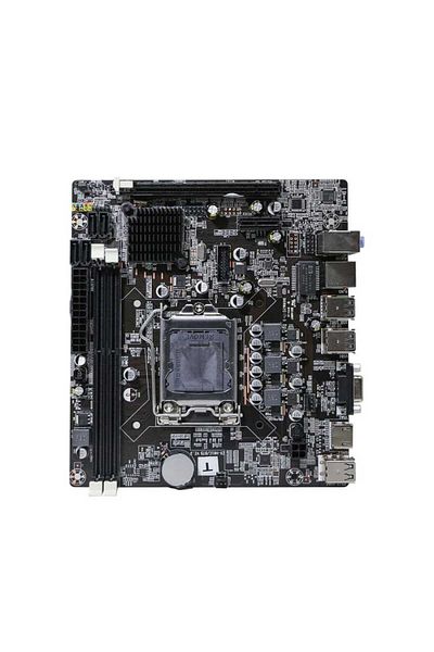TURBOX اللوحة الأم H61c Sata Ddr3 1600mhz Usb 2.0 Vga Hdmi Audio Lan 1155p الجيل الثاني والثالث بدون صندوق