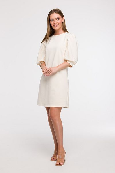 BEWEAR Sweatshirt dress with buff sleeves