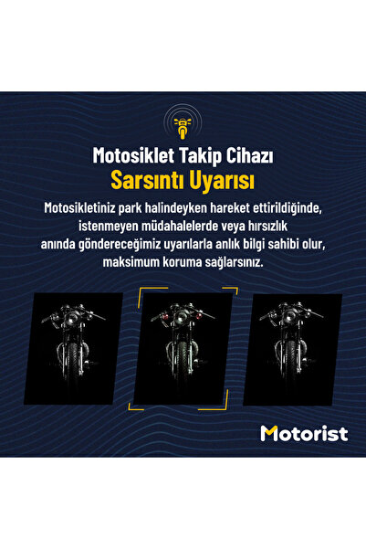 Motorist Motosiklet Takip Sistemi (12 Ay)