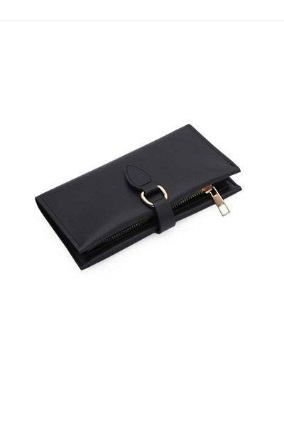 şeffafavm Orange Leather Wallet