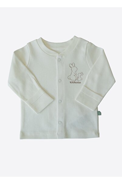 kitikate Organic New Basic Pajama Set Ecru