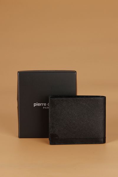 Pierre Cardin 22060 for Menwallet Card Holder from Real Magazine Lacos Black
