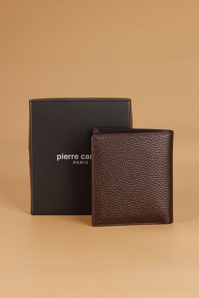 Pierre Cardin 2016 Genuine Leather Men's Wallet Card Holder Flotur Brown