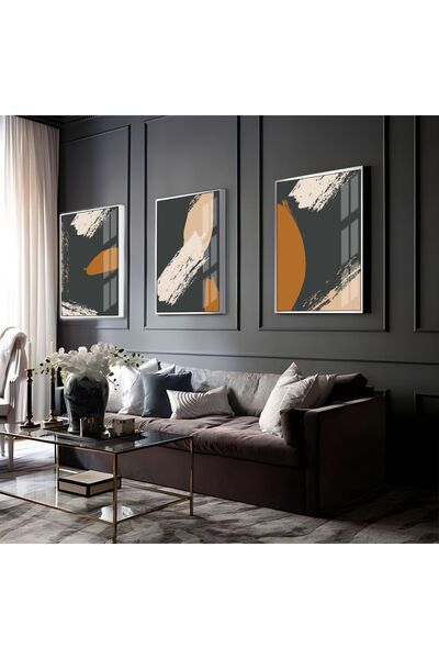 Harika bir ev ΧΑΡΙΚΑΜΠΙΡΕΒ | Πορτοκαλοκρεμώνιο Αφηρημένο Συνδυασμό | ΚΟΡΝΙΖΑΤ...