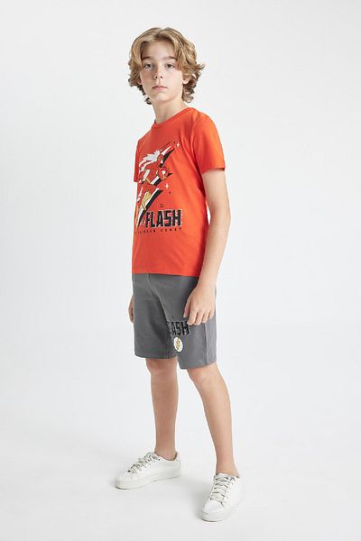 DeFacto Boy's Flash Pajama Set - Short Sleeve, C5598A824Sm