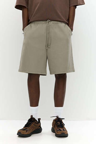 Pull & Bear Büzgü ipli basic bermuda