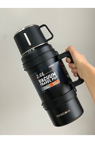 SDAO Travel Pot Dağcı Kamp 2 Litre Termos