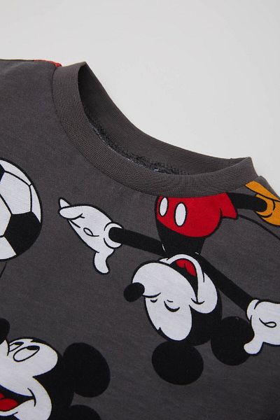 DeFacto Chlapecké tričko Disney Mickey &amp; Minnie Crew s krátkým rukávem C5343a524sm