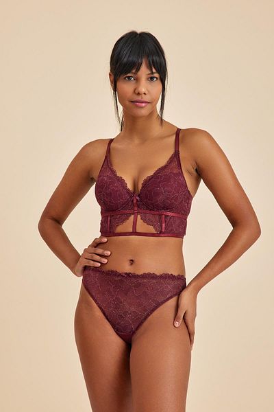 Amarelle Σλιπ εσώρουχο Roma Burgundy Lace