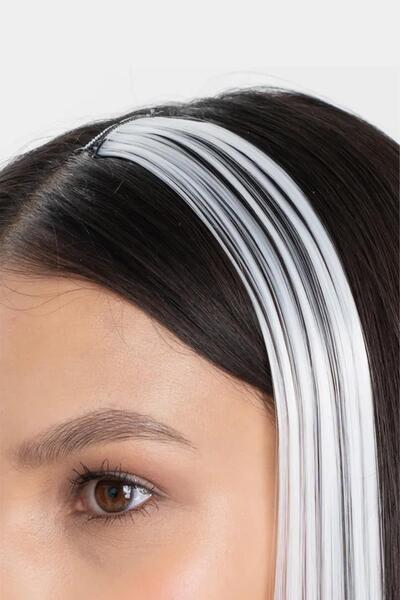 New Obsessions Long Straight Synthetic Hair Extension Snap Hairpiece