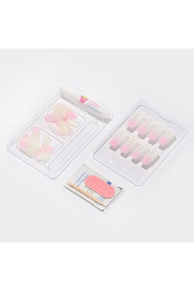 Cupio Set unghii false Cupio Diva - Pink Baby Boomer