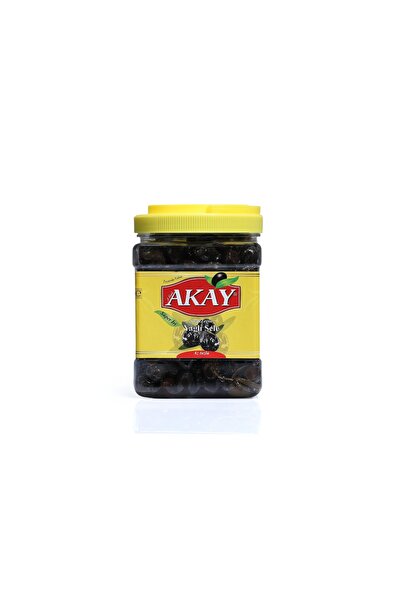 ABAGROUP Akay Süper Iri Siyah Yağlı Sele Zeytin 1000gr