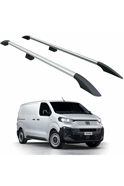 auto paw Fiat Scudo Kısa Şase Üst Tavan Çıtası Tavan Rayları Plus Gri
