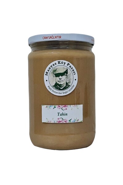 Doğal Yerli Susam Tahin Net 650gr Lık Kavanoz