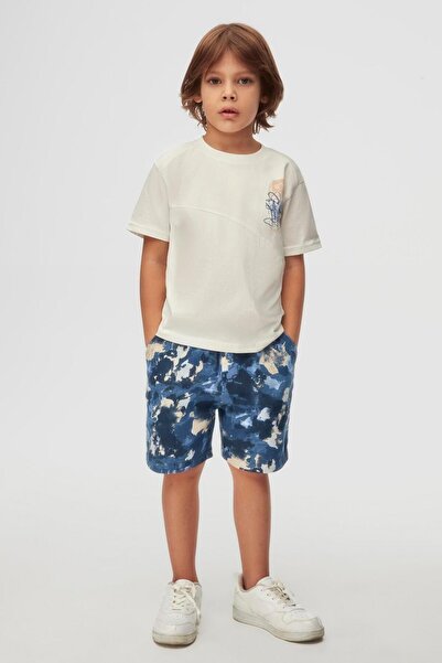 NK Αγορικό σορτς μπατίκ 4-8 ετών Indigo