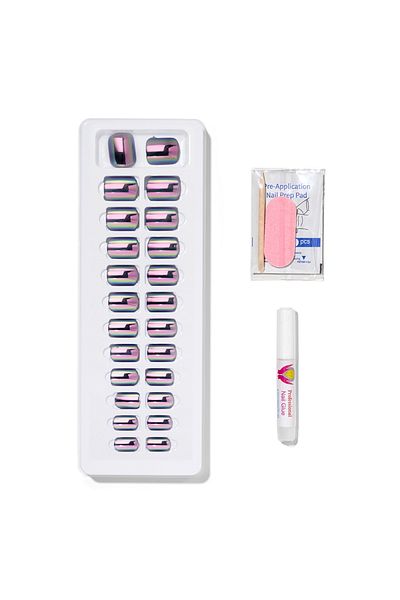 Cupio Set unghii false Cupio Diva - Cold Mirror