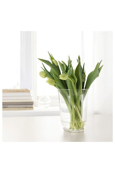 IKEA Premium Product Βάζο Μοντέρνας Σχεδίασης Ύψος: 18 cm Διάμετρος: 14 cm