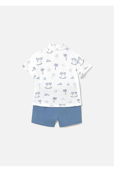 MAYORAL Baby Boy Polo Shorts Set Collar T-Shirt 1657