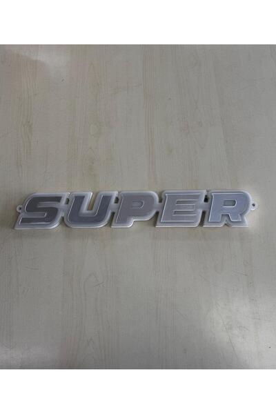 BAYUN Illuminated Super Text Logo Fnx Red