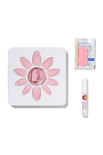 Cupio Cupio Diva false nail set - White Marble