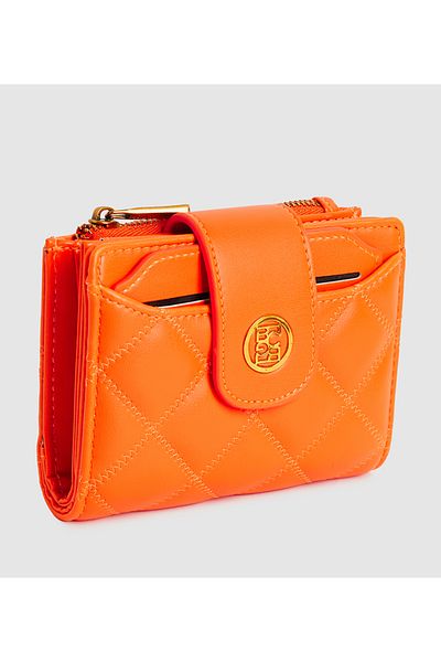 BCBG Quilted Short Wallet