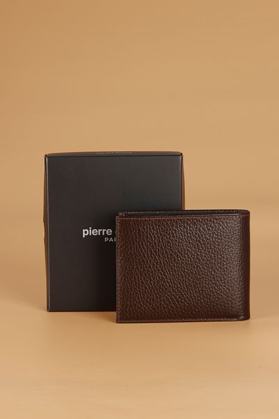 Pierre Cardin 2368 Orange 24 Carat Six Men's Wallet Genuine Leather Card Holder